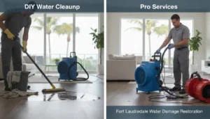 DIY Water Cleanup vs Pro Services: Fort Lauderdale Insights - Fort Lauderdale Water Damage Restoration Fort Lauderdale