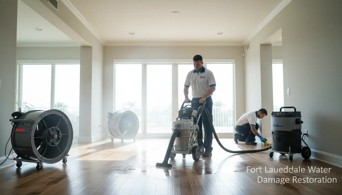 Fast Water Removal: Why Timing Matters For Fort Lauderdale Residents